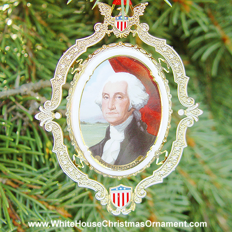 2004 American President Collection George Washington Ornament