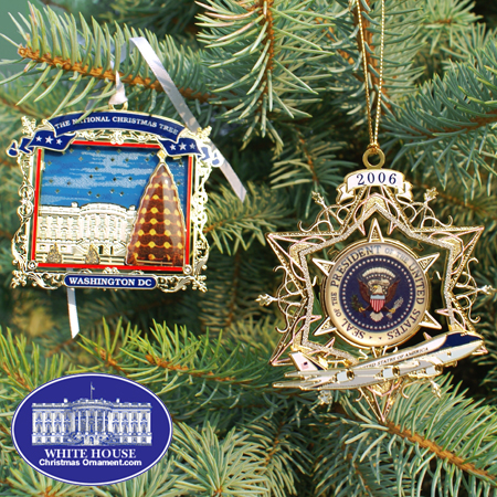 Purchase your 2007 Secret Service Ornament Gift Set online at whitehousechristmasornament.com - Have a Merry Christmas and Happy Holidays