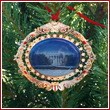 The White House South Portico Christmas Ornament