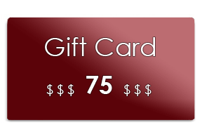 $75 Gift Certificate $75 Gift Certificate