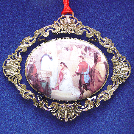 1997 Baptism of Pocahontas Ornament