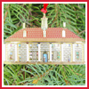 1999 Mount Vernon East Front Dollhouse Ornament