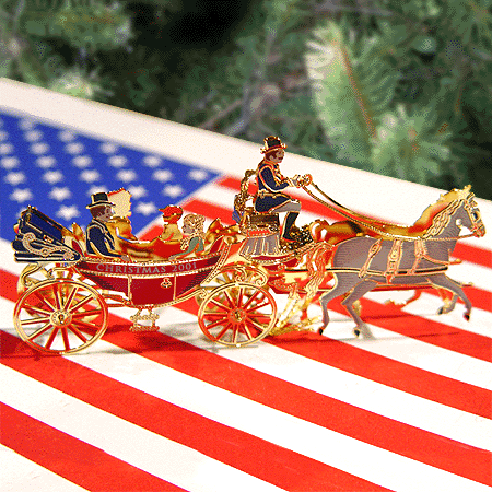 2001 White House Andrew Johnson Ornament