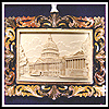 2001 U.S. Capitol Marble Ornament