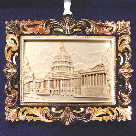 2001 U.S. Capitol Marble Ornament