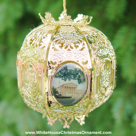 2003 Supreme Court Sphere Bulk Ornament