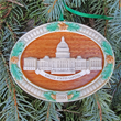 2004 Capitol Marble and Wood Ornament
