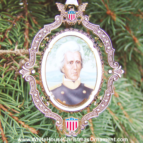 American President Collection Andrew Jackson Ornament