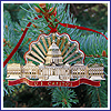 The U.S. Capitol Gold Finish Ornament
