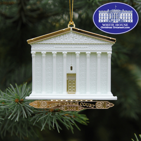 2006 Supreme Court Marble 'Building' Ornament