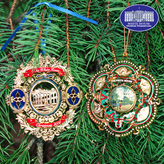 2006 White House Ornament Gift Set 