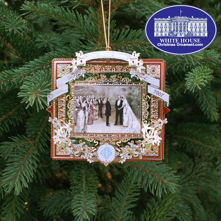 2007 White House Grover Cleveland Ornament