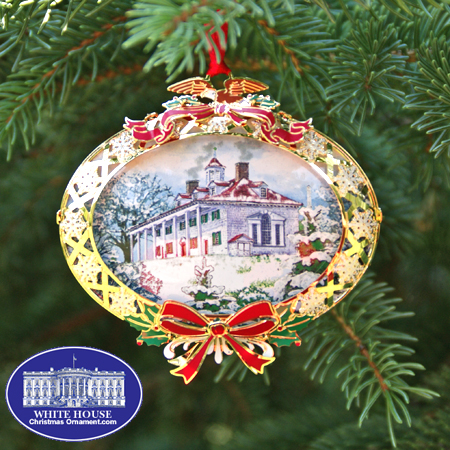 2008 Mount Vernon 150th Anniversary of the Saving of Mount Vernon Bulk Ornament