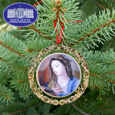 2008 Mount Vernon Virgin Mary Bulk Ornament