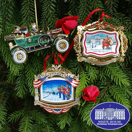 2010-2012 White House Ornament Gift Set