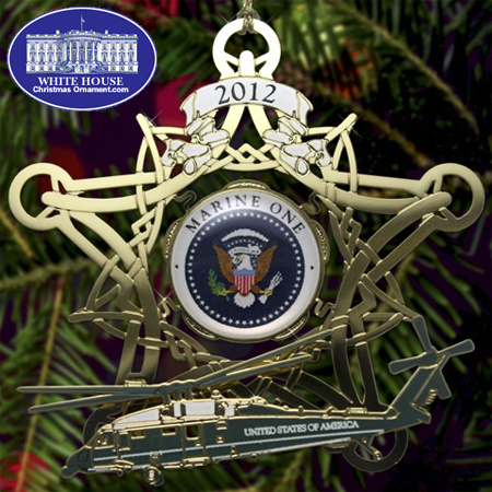 2012 Secret Service Marine One Ornament