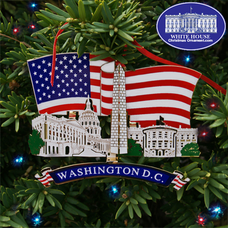 2012 Washington DC Landmarks Ornament