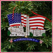 Washington DC Landmarks Ornament