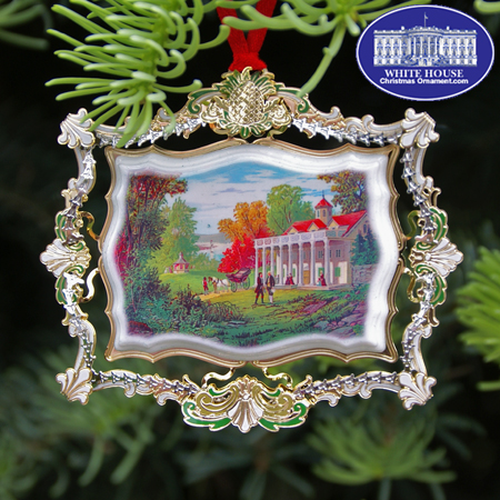 2012 Hospitality at George and Martha Washington's Mount Vernon Ornament