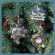 2013 White House Christmas Ornament Collection (Set of Three)