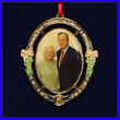 Commemorative George and Barbara Bush Ornament