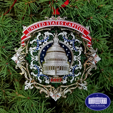 2017 US Capitol Dome Filigree Ornament