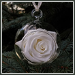 The Glory White House Rose Garden Ornament