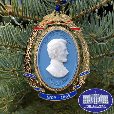 2013 President Abraham Lincoln Cameo Ornament