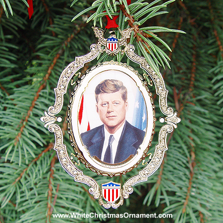 American President Collection John F. Kennedy Ornament