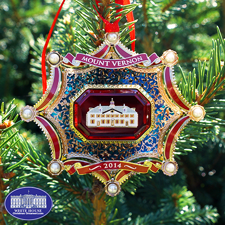 2014 Mount Vernon Holiday Ornament