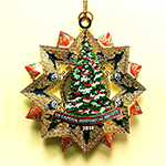 2014 Capitol Christmas Tree Starburst Ornament