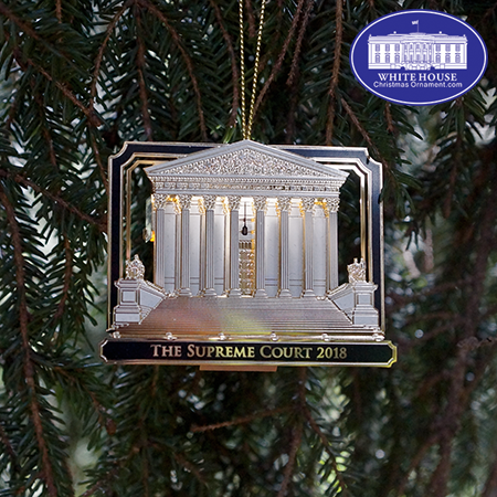 2018 US Supreme Court LED Ornament