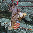 USA Bald Eagle Ornament