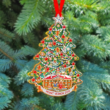 2019 Mount Vernon Christmas Ornament