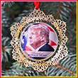 2019 White House Donald Trump Cameo Ornament
