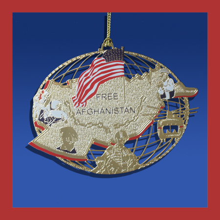 Free Afghanistan Campaign Ornament