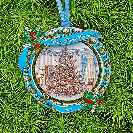 2021 Lyndon Baines Johnson Christmas Ornament
