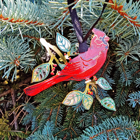 Theodore Roosevelt White House Cardinal Ornament