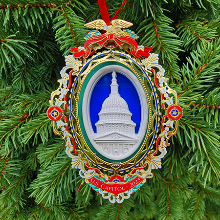 2023 Marble US Capitol Dome Ornament