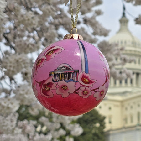 Official 2025 National Cherry Blossom Festival Ornament
