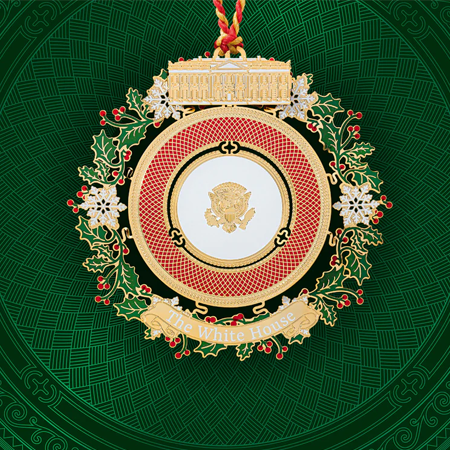 Official 2025 White House Christmas Ornament