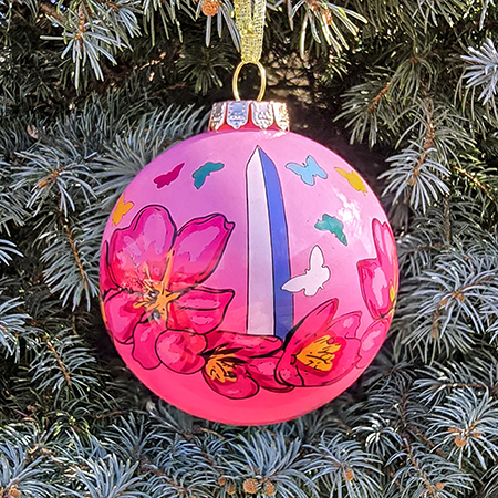 2026 National Cherry Blossom Ornament