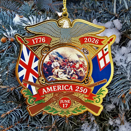 Battle of Bunker Hill Commemorative Ornament
