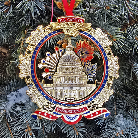 Capitol Fourth Fireworks Ornament
